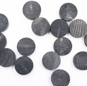 Boutons vierges en corne de buffle faits à la main, écologiques, forme naturelle, couleur noire, pour vêtements, prix usine indien - S SONS EXPORTS - Product Image 3