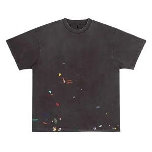 T-shirts pour hommes 2026 OEM, 100 % coton, 200 GSM, épais, unis, séchage rapide, respirants - Product Image 5