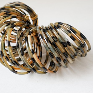 Artisan Premium Quality Unisex Horn <b>Bangles</b> Natural Handmade Natural Polished Buffalo Horn <b>Bangles</b> <b>Set</b> Eco-Friendly - Product Image 4