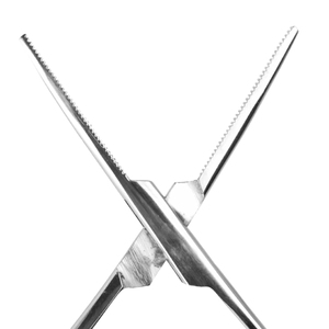 Pinzas hemostáticas de acero inoxidable de ángulo recto, alicates para abrazaderas de manguera, alicates separadores de ángulo recto de 90 grados, 16 cm, China - Product Image 4