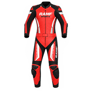 Custom Windproof <b>Waterproof</b> Motorcycle Leather Race Suit for Men OEM Service Wholesale Genuine Leather - Product Image 1