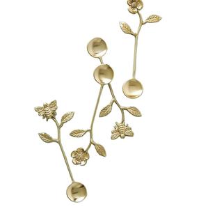 Cuillère de service élégante en laiton antique, design ornemental pour la vaisselle de restaurant, pour hôtel, restaurant, décoration de la maison - Product Image 3