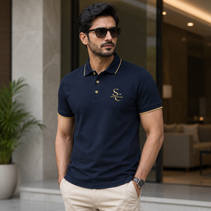 Camisas Polo Personalizadas al por Mayor con Logotipo, Camiseta Polo de Golf Bordada Transpirable de Algodón para Hombre, Fabricante de Marca Privada - Product Image 4