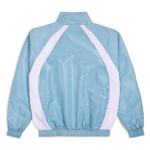 Best Quality Wholesale Nylon Windbreaker Jacket Color Block <b>Mesh</b> Lining Zipper Custom Logo Windbreaker Jacket Men's - Product Image 4