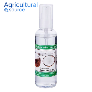 Aceite de Coco Virgen Extra Prensado en Frío Premium de Vietnam, 100 ml, Tamaño Pequeño, Orgánico, Sin Refinar, Ideal para el Cuidado de la Piel y el Cabello, OEM - Product Image 2