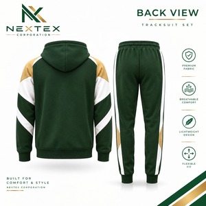 Chándal Personalizado con Capucha, Ecológico, para Hombre, Invierno, Corte Regular, Transpirable, Informal, para Exteriores, Hecho a Medida - Product Image 4