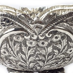 Frutero con Diseño Floral y Adorno de Loro, Tazón Decorativo para Servir Dulces, para Decoración de Mesa de Comedor y Cocina - Product Image 4