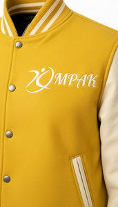 Winter Fashion Varsity <b>Jackets</b> Wool Viscose Polyester Cotton Hooded Front Logo Unisex Oversized - Product Image 4