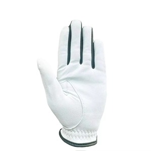 Guantes de Golf Blancos Ligeros de Cuero Genuino Cabretta para Hombre, con Ajuste Duradero Personalizable, Accesorios Deportivos - Product Image 3
