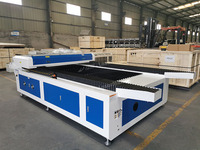 Machine laser CO2 hybride grand format LM-1325 300W pour découpe et gravure de métaux et non-métaux, qualité industrielle stable, OEM