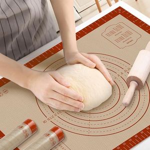 Tappetino in Silicone Riutilizzabile Extra Large 40x60 cm Antiaderente per Impastare e Lavorare la Pasta, Utensile da Forno e Pasticceria - Product Image 1