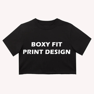 เสื้อยืดทรงบ็อกซี่ฟิต แขนสั้น ผ้าคอตตอนเจอร์ซีย์ พิมพ์ลาย คอกลม สไตล์ลำลอง ทรงโอเวอร์ไซส์ สำหรับผู้ชาย - Product Image 5