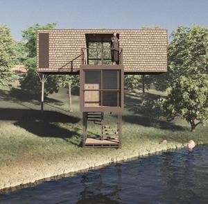 Villa Conteneur Préfabriquée Moderne en Bois Industriel de Haute Qualité 100% Écologique 20FT 40FT 25m2 LCB02 Export Hôtel/Chambre - Product Image 3