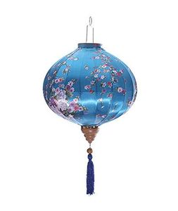 Lanterne cylindrique en bambou et soie tissée à la main, thème asiatique, éclairage de restaurant, fournisseur en gros, Vietnam - Product Image 1