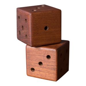 Natural Wooden Polyhedral Dice Artisan Crafted Eco-Friendly Durable <b>Set</b> for Tabletop Board Games Tradebyd - Product Image 5