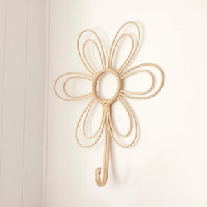 Decoración bohemia para habitaciones, ganchos de pared más vendidos, gancho colgador de ratán de la más alta calidad - Product Image 2