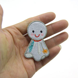 Patch brodé personnalisé thermocollant ou à coudre, logo 3D, applique, badge pour vêtements, vestes, jeans, uniformes, usine - Product Image 2