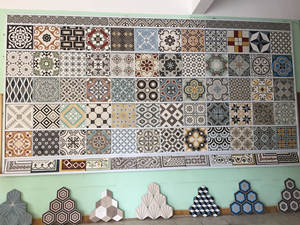 Vente en gros de carreaux de sol matériaux de construction décoratifs faits à la main carreaux de ciment revêtement murs carreaux de salle de bain de fabricant du Vietnam - Product Image 4