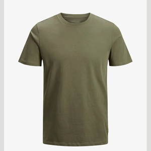 Camisetas de Alta Calidad 100% Algodón para Hombre, Corte Ajustado, Cuello Redondo, Diseño Personalizado, Peso de la Tela 240 Gramos, Color Sólido - Product Image 1