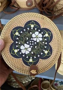 Handmade Rattan <b>Bag</b> Woven Summer <b>Handbag</b> for Women Beach Vacation <b>Travel</b> Fashion and Everyday Use - Product Image 2