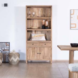 Aparador alto Vandana Urban Origin en madera maciza de mango con acabado arenado, 87 cm de ancho - Product Image 1