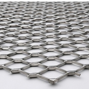 Galvanized Diamond Hole Metal Sheet Galvanized Expanded Metal Safety Mesh High Strength Expanded Metal Fence Panel - Product Image 2
