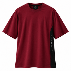 Fabricante de Camisetas Oversize de Algodón 100% Ecológico de 220g con Hombros Caídos de Red Rooks Apparel de Bangladesh para Venta al por Mayor - Product Image 4