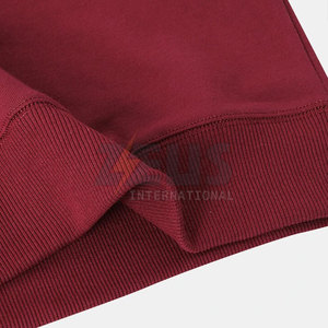 เสื้อสเวตเชิ้ตคอกลมทรงโอเวอร์ไซส์สำหรับผู้ชาย ผ้าฝ้ายผสม แขนยาว - Product Image 5