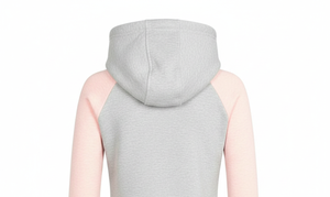 Sudadera con Capucha para Mujer, Otoño, Informal, Tejida, Transpirable, con Cierre, Diseño de Parches, Manga Larga, Largo Regular - Product Image 4