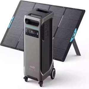 NOUVEAU AUTHENTIQUE Anker SOLIX -F3800 Générateur portable - Station d'alimentation avec panneau solaire 400W - Product Image 2