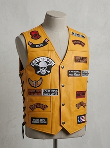 Gilet d'hiver imperméable pour homme Zarsah Exports, 100% polyester, col en V, fermeture éclair, style streetwear, poches, moto, motard - Product Image 5