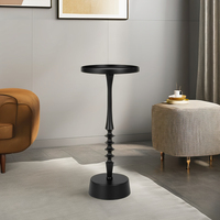 Table d'appoint minimaliste extensible, meuble décoratif pour la maison