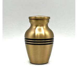 <b>keepsake</b> urn small cremation urn <b>for</b> <b>ashes</b> memorial remembrance piece with elegant finish secure lid timeless memory holder - Product Image 3