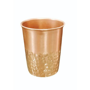 Vaso de Cobre Puro Martillado, Hecho a Mano, para Hogar, Oficina, Bar y Cocina - Accesorio Ecológico para Bodas - Product Image 2