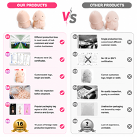 Jouet à presser mignon et portable, gadgets moelleux aux formes amusantes, jouets anti-stress relaxants, cadeau amusant pour les fêtes