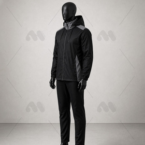 Veste coupe-vent imperméable pour homme, à capuche, légère, coupe-vent, pour la randonnée en plein air - Product Image 2
