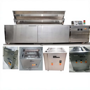 Système électrique à deux rouleaux pour le nettoyage industriel ultrasonique des rouleaux et des manchons Anilox - Nouveau modèle en acier inoxydable - Product Image 1