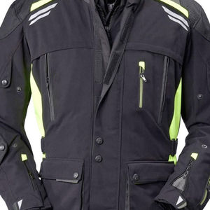 เสื้อแจ็คเก็ตมอเตอร์ไซค์วิบากคุณภาพสูงสำหรับผู้ชาย ผ้าคอร์ดูร่า ระบายอากาศได้ดี เหมาะสำหรับขี่มอเตอร์ไซค์และแข่งรถ - Product Image 5