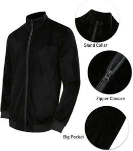 NIGHTJAR INDUSTRY Ensemble de survêtement sportif d'hiver personnalisé en molleton léger 100 % coton avec cordon de serrage pour adultes unisexes - Product Image 3