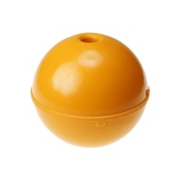Bouée verticale sphérique en ABS résistante aux UV, profondeur maximale 800 m, trou central 240 mm, résistance à la pression 80 bars, pour la pêche en haute mer.