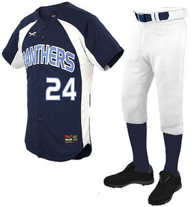 Ensembles d'uniformes de baseball personnalisés de haute qualité en gros pour OEM, vêtements de sport respirants à séchage rapide 100 % polyester pour l'entraînement - Product Image 4