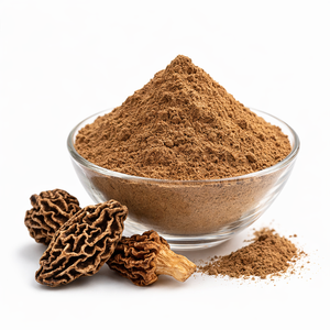 Poudre de champignons Gucchi Morel sauvages de l'Himalaya de qualité export, 100 % pure et naturelle, cueillie en forêt, vente en gros, fournisseur en vrac - Product Image 2