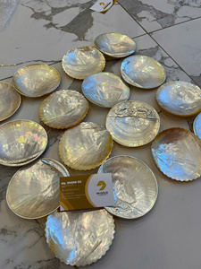 Mother of Pearl Decorative Dish Lustrous Shimmering Shell Dish Jewelry Holder Elegant Home Decor <b>MOP</b> Dish For Restaurant Jewelry - Product Image 6