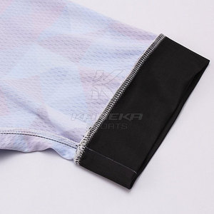 Maillot de cyclisme personnalisé OEM et ODM avec fermeture éclair, respirant, écologique, à séchage rapide, en polyester, pour équipe professionnelle - Product Image 5