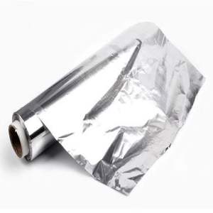 Lámina de Papel de Aluminio Antiadherente de Grado Alimenticio, Recubierta de Color Amarillo, Resistente, para Uso en la Cocina y Trabajos de Empaque - Product Image 1