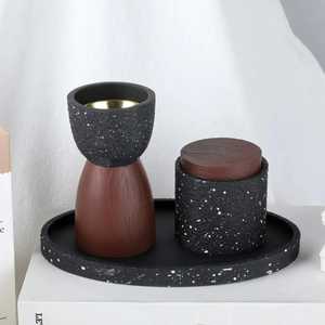 Hotsale Different Colour Terrazzo Metal Incense Burner Premium Quality Bakhoor Incense Burner Customised Incense Burner Regular - Product Image 3