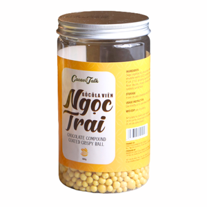 Vente en gros, produit phare, expédition directe usine, HALAL OEM/ODM, Boules croustillantes de chocolat composé à la banane pour la décoration de gâteaux, Cacao chaud - Product Image 1