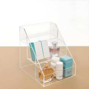 Custom Acrylic Countertop Perfume Makeup Beauty Display Stand for Cosmetic Retail Store Display - Product Image 3