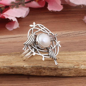 Anillo de Boda de Plata de Ley 925 para Mujer |   Joyería Fina Minimalista al por Mayor - Product Image 3