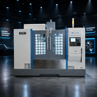 Centre d'usinage CNC VMC avec structure haute rigidité et coupe stable pour composants automobiles et plaques de moules en acier